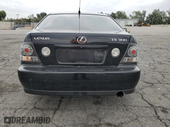 2003 Lexus IS 300/350 with VIN JTHBD192530074881, listed as a Copart auction lot 55804305 with 171,515 mi miles and Clean Title. Bid and sale history available at DreamBid. Image 6.