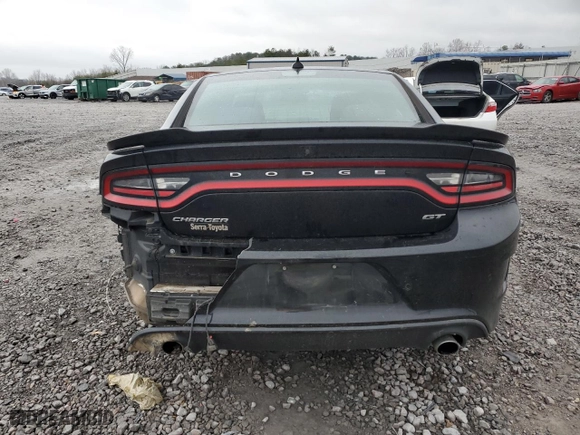 2019 Dodge Charger GT with VIN 2C3CDXHG8KH640973, listed as a Copart auction lot 86349964 with 102,488 mi miles and Salvage Title. Bid and sale history available at carsss.com. Image 6.