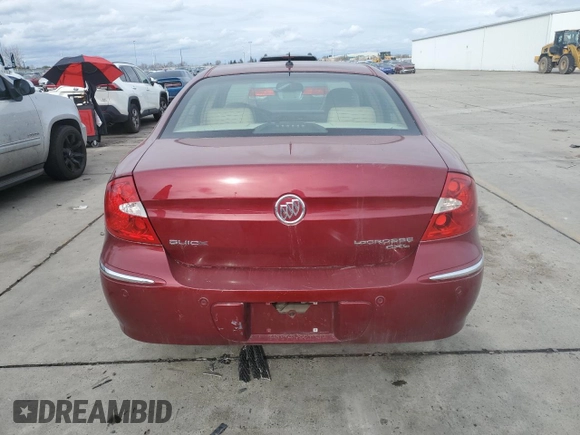 2009 Buick LaCrosse CXL with VIN 2G4WD582791100823, listed as a Copart auction lot 43461535 with 75,753 mi miles and Salvage Title. Bid and sale history available at carsss.com. Image 6.