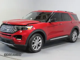 2021 Ford Explorer Limited with VIN 1FMSK7FH1MGB02375, listed as a Copart auction lot 53718655 with 48,371 mi miles and Salvage Title. Bid and sale history available at carsss.com. Image 2.
