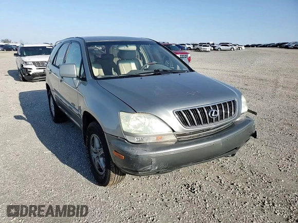 2002 Lexus RX 300 with VIN JTJHF10U520260081, listed as a Copart auction lot 51967925 with 213,890 mi miles and Salvage Title. Bid and sale history available at DreamBid. Image 12.