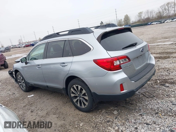 2017 Subaru Outback Limited with VIN 4S4BSENCXH3403220, listed as a IAAI auction lot 42008874 with 92,996 mi miles and . Bid and sale history available at DreamBid. Image 14.
