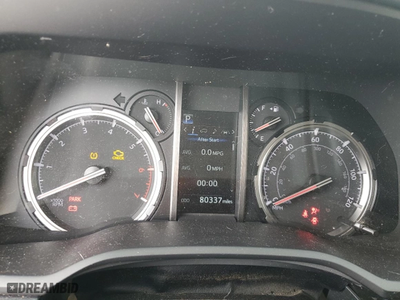 2022 Toyota 4Runner TRD Off Road with VIN JTEPU5JR8N6002155, listed as a Copart auction lot 73609274 with 80,337 mi miles and Salvage Title. Bid and sale history available at carsss.com. Image 9.