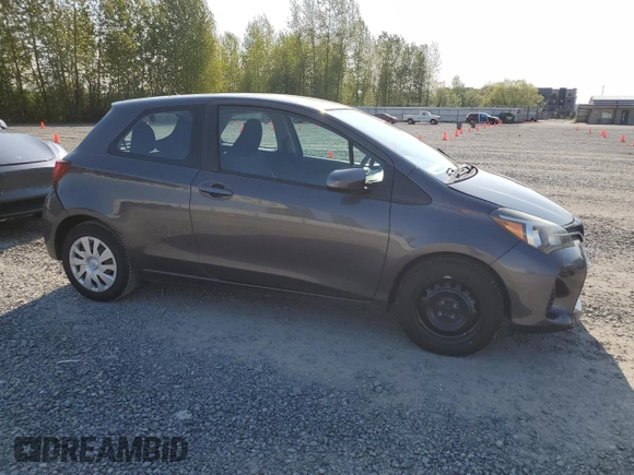 2015 Toyota Yaris L with VIN VNKJTUD33FA019160, listed as a Copart auction lot 54369235 with 65,595 mi miles and Salvage Title. Bid and sale history available at carsss.com. Image 4.