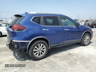2020 Nissan Rogue SV with VIN KNMAT2MT6LP519478, listed as a Copart auction lot 58825495 with 42,042 mi miles and Salvage title. Bid and sale history available at DreamBid. Image 3.