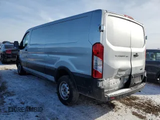 2021 Ford Transit Cargo with VIN 1FTYE1Y82MKA07059, listed as a Copart auction lot 44804965 with 43,980 mi miles and Salvage Title. Bid and sale history available at carsss.com. Image 2.