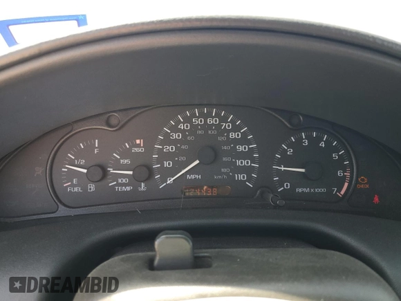 2004 Chevrolet Cavalier with VIN 1G1JC12F247195169, listed as a Copart auction lot 52521815 with 124,438 mi miles and Salvage title. Bid and sale history available at DreamBid. Image 9.