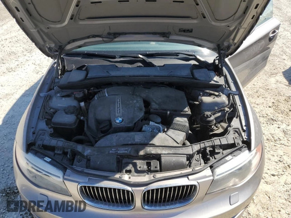 2013 BMW 1 Series 135i with VIN WBAUN7C52DVM26880, listed as a Copart auction lot 77858684 with 0 mi miles and Salvage Title. Bid and sale history available at carsss.com. Image 11.