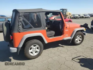 2005 Jeep Wrangler X with VIN 1J4FA39S15P331269, listed as a Copart auction lot 72787684 with 0 mi miles and Salvage Title. Bid and sale history available at carsss.com. Image 3.