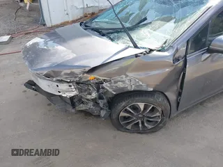 2014 Honda Civic Sedan EX with VIN 19XFB2F80EE268591, listed as a IAAI auction lot 41914223 with 1 mi miles. Bid and sale history available at carsss.com. Image 6.
