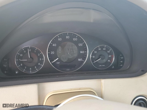 2005 Mercedes-Benz CLK-Class 3.2L with VIN WDBTK65G05T044861, listed as a Copart auction lot 75247954 with 0 mi miles and Salvage Title. Bid and sale history available at carsss.com. Image 9.