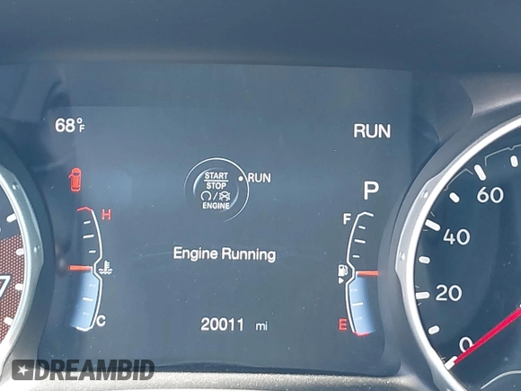 2021 Jeep Compass Latitude with VIN 3C4NJDBB5MT562400, listed as a IAAI auction lot 41996711 with 20,011 mi miles and . Bid and sale history available at DreamBid. Image 16.