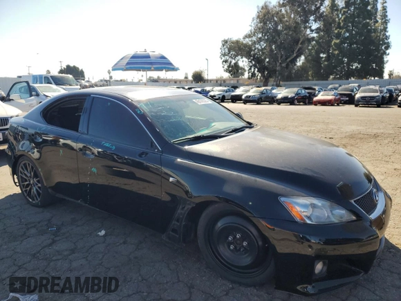 2010 Lexus IS F F with VIN JTHBP5C29A5007272, listed as a Copart auction lot 45178325 with 159,899 mi miles and Salvage Title. Bid and sale history available at DreamBid. Image 4.