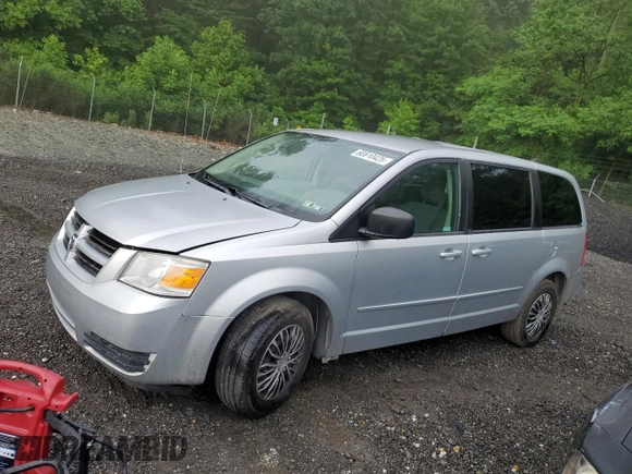 2009 Dodge Grand Caravan SE with VIN 2D8HN44E99R541957, listed as a Copart auction lot 60810425 with 172,392 mi miles and Salvage title. Bid and sale history available at DreamBid. Image 1.