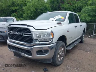 2024 Ram 2500 Big Horn with VIN 3C6UR5DL9RG283488, listed as a IAAI auction lot 42161804 with 35,172 mi miles. Bid and sale history available at carsss.com. Image 17.