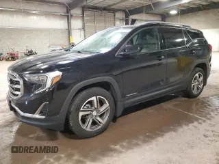 2020 GMC Terrain SLT with VIN 3GKALVEV7LL147960, listed as a Copart auction lot 50710835 with 126,284 mi miles and Clean Title. Bid and sale history available at carsss.com. Image 1.