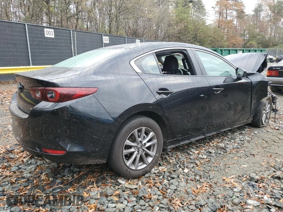 2024 Mazda 3 S with VIN 3MZBPAAM1RM430705, listed as a Copart auction lot 81414684 with Not Provided miles and Salvage Title. Bid and sale history available at DreamBid. Image 3.