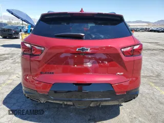 2019 Chevrolet Blazer RS z VIN 3GNKBERS1KS684676, wystawiony jako Copart lot #56251875 z przebiegiem 59 503 mil mil oraz Szkoda całkowita • Salvage title. Historia ofert i sprzedaży dostępna na DreamBid. Obrazek 6.