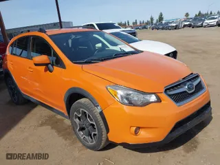 2015 Subaru XV Crosstrek Premium with VIN JF2GPAFC0F8237763, listed as a IAAI auction lot 41966911 with 105,808 mi miles. Bid and sale history available at carsss.com. Image 1.