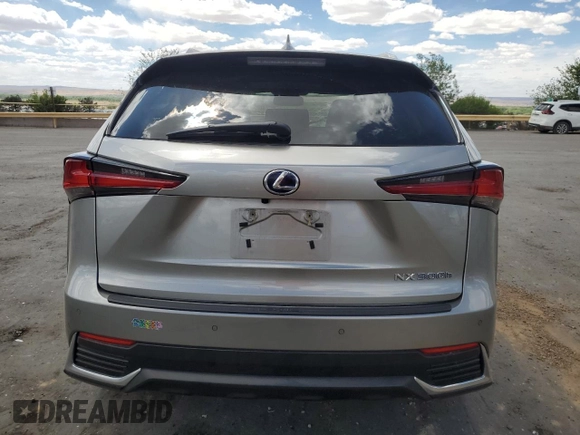 2021 Lexus NX 300h with VIN JTJGJRDZ9M2164377, listed as a Copart auction lot 55163065 with 86,119 mi miles and Salvage title. Bid and sale history available at DreamBid. Image 6.