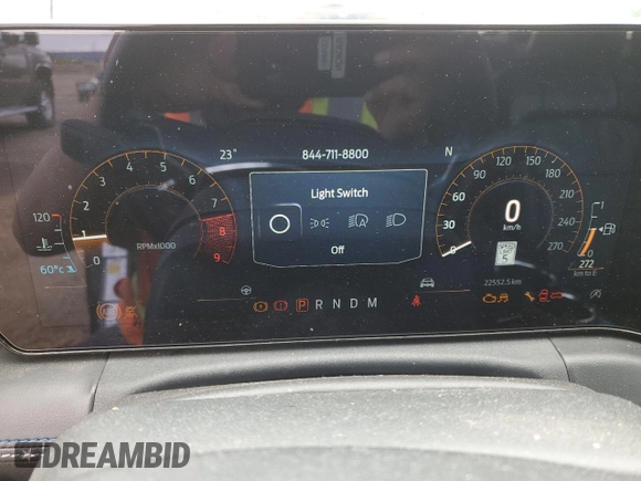 2024 Ford Mustang GT with VIN 1FA6P8CF3R5432009, listed as a Copart auction lot 62908115 with 22,552 mi miles and Salvage title. Bid and sale history available at DreamBid. Image 9.