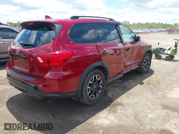 2020 Nissan Pathfinder SL with VIN 5N1DR2CM9LC632608, listed as a IAAI auction lot 42291395 with 91,313 mi miles and . Bid and sale history available at DreamBid. Image 4.