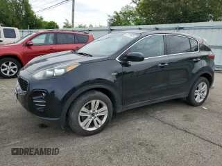 2017 Kia Sportage LX with VIN KNDPMCAC9H7195371, listed as a Copart auction lot 55779495 with 178,060 mi miles and Clean Title. Bid and sale history available at DreamBid. Image 1.