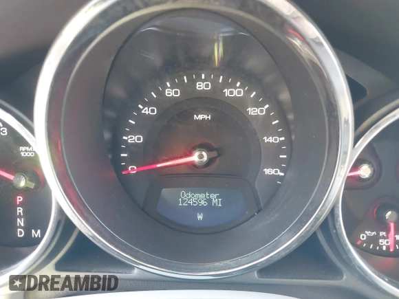 2008 Cadillac CTS RWD w/1SB with VIN 1G6DV57V980213836, listed as a IAAI auction lot 42006005 with 124,596 mi miles. Bid and sale history available at carsss.com. Image 7.