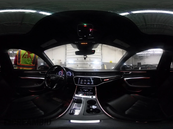 2019 Audi A6 Prestige with VIN WAUM2AF23KN023351, listed as a IAAI auction lot 41375059 with 76,735 mi miles. Bid and sale history available at carsss.com. Image 18.