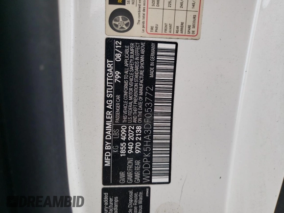 2013 Mercedes-Benz SLK 350 z VIN WDDPK5HA3DF053772, wystawiony jako Copart lot #75573184 z przebiegiem 86 680 mil mil oraz Szkoda całkowita • Salvage title. Historia ofert i sprzedaży dostępna na DreamBid. Obrazek 12.