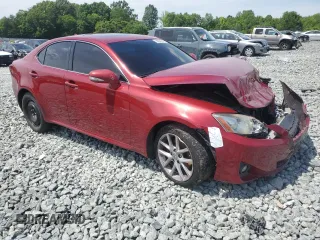 2011 Lexus IS 250 with VIN JTHCF5C20B5048141, listed as a Copart auction lot 56242515 with Not provided miles and Salvage title. Bid and sale history available at DreamBid. Image 4.