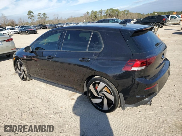 2022 Volkswagen Golf GTI SE with VIN WVWN87CD4NW153426, listed as a Copart auction lot 42618845 with 18,243 mi miles and Non Repairable. Bid and sale history available at carsss.com. Image 2.