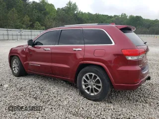 2015 Jeep Grand Cherokee Overland with VIN 1C4RJFCT5FC852946, listed as a Copart auction lot 53521915 with 186,002 mi miles and Clean Title. Bid and sale history available at carsss.com. Image 2.