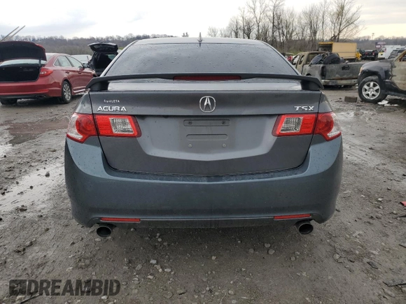 2010 Acura TSX with VIN JH4CU2F68AC006801, listed as a Copart auction lot 50909625 with 180,805 mi miles and Salvage Title. Bid and sale history available at carsss.com. Image 6.