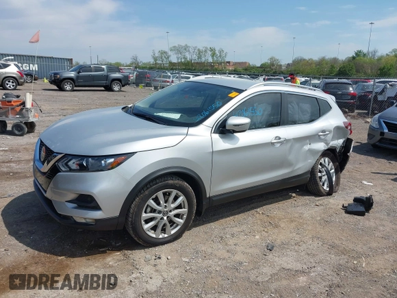 2020 Nissan Rogue Sport SV with VIN JN1BJ1CV5LW548146, listed as a IAAI auction lot 42061550 with 54,380 mi miles. Bid and sale history available at carsss.com. Image 14.