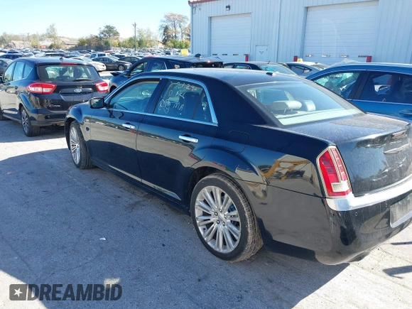 2012 Chrysler 300 C Luxury Series with VIN 2C3CCAPT4CH289639, listed as a IAAI auction lot 40634352 with 118,958 mi miles and . Bid and sale history available at carsss.com. Image 3.