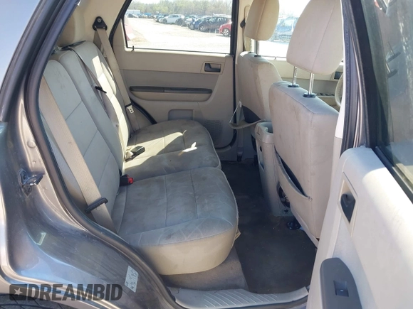 2011 Ford Escape XLT with VIN 1FMCU0D74BKA81385, listed as a IAAI auction lot 41895835 with 238,298 mi miles. Bid and sale history available at carsss.com. Image 8.