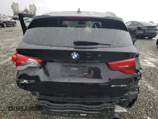 2019 BMW X3 sDrive30i with VIN 5UXTR7C56KLE97383, listed as a Copart auction lot 48581145 with 86,134 mi miles and Salvage Title. Bid and sale history available at carsss.com. Image 6.