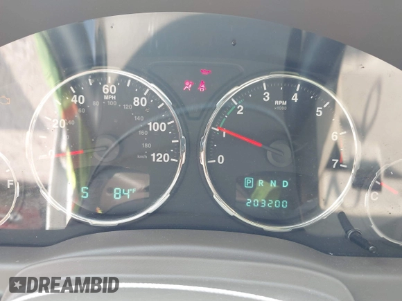 2012 Jeep Liberty Sport with VIN 1C4PJMAK7CW151132, listed as a IAAI auction lot 42418592 with 203,200 mi miles and . Bid and sale history available at DreamBid. Image 7.