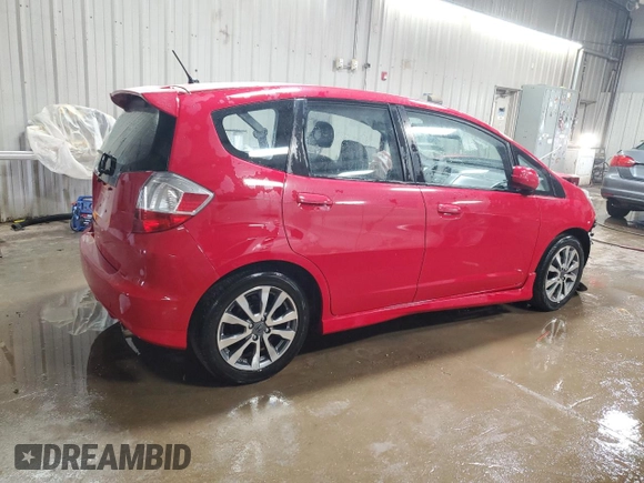 2010 Honda Fit Sport with VIN JHMGE8H46AC017339, listed as a Copart auction lot 50217895 with 102,821 mi miles and Salvage Title. Bid and sale history available at carsss.com. Image 3.