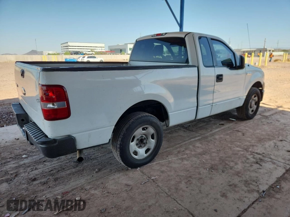 2007 Ford F-150 XL with VIN 1FTRF12277NA85488, listed as a Copart auction lot 60299875 with 219,127 mi miles and Salvage title. Bid and sale history available at DreamBid. Image 3.