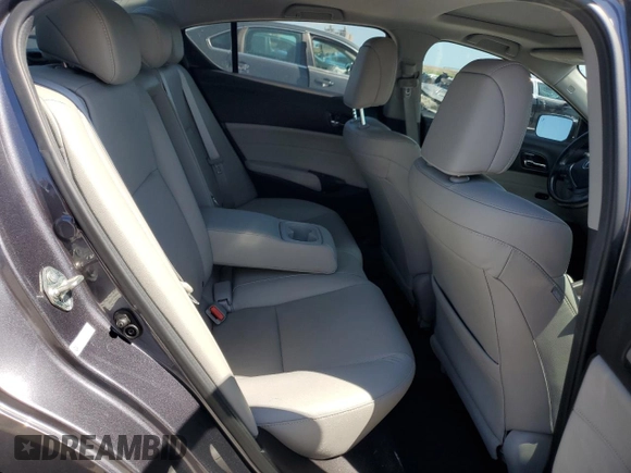 2017 Acura ILX w/Premium Pkg with VIN 19UDE2F72HA015335, listed as a Copart auction lot 54793755 with 63,474 mi miles and Salvage Title. Bid and sale history available at carsss.com. Image 10.