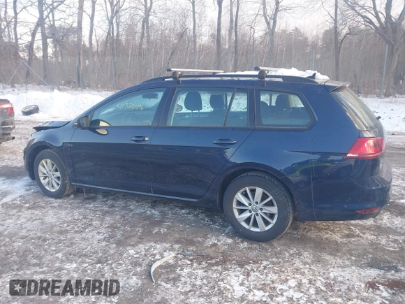 2017 Volkswagen Golf SportWagen S with VIN 3VWC17AU0HM502498, listed as a IAAI auction lot 41326696 with 158,663 mi miles. Bid and sale history available at carsss.com. Image 14.