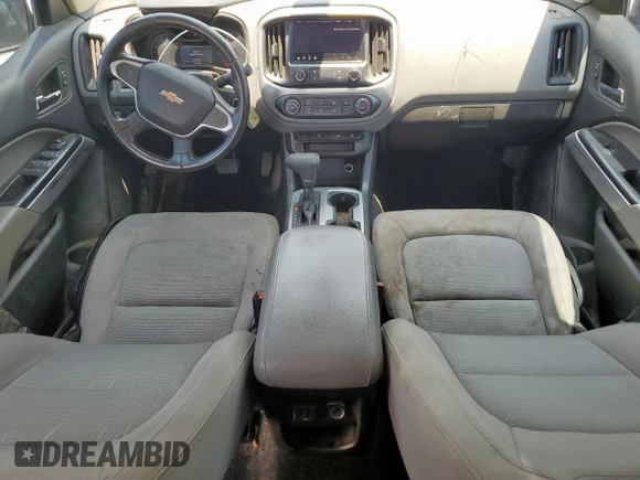 2020 Chevrolet Colorado 4WD LT with VIN 1GCGTCEN2L1102779, listed as a Copart auction lot 57091205 with 95,150 mi miles and Salvage title. Bid and sale history available at DreamBid. Image 8.