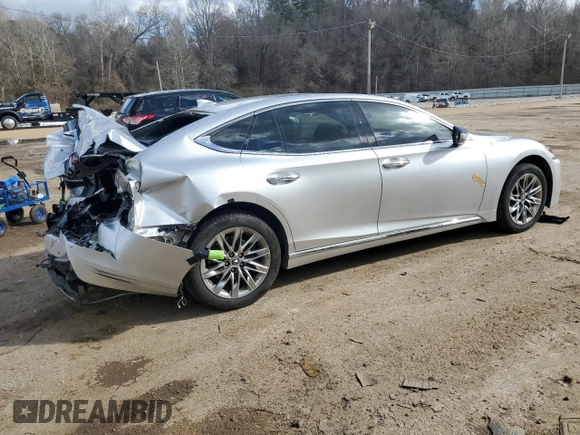 2019 Lexus LS 500 with VIN JTHB51FF0K5007160, listed as a Copart auction lot 42349845 with 65,047 mi miles and Salvage title. Bid and sale history available at DreamBid. Image 3.