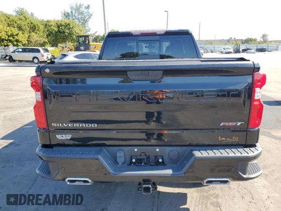 2020 Chevrolet Silverado 1500 with VIN 1GCVYEET7LZ175652, listed as a Copart auction lot 87804075 with Not Provided miles and Salvage Title. Bid and sale history available at DreamBid. Image 6.