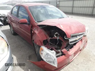 2007 Chevrolet Aveo LS z VIN KL1TD56627B175107, wystawiony jako Copart lot #51242365 z przebiegiem Nie podano mil oraz Szkoda całkowita • Salvage title. Historia ofert i sprzedaży dostępna na DreamBid. Obrazek 4.