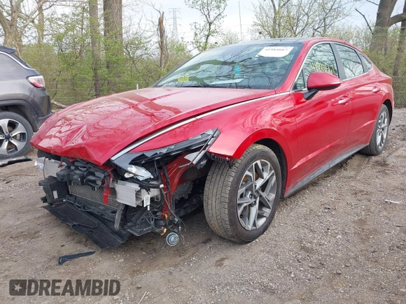 2020 Hyundai Sonata SEL z VIN 5NPEF4JAXLH001201, wystawiony jako IAAI lot #41984667 z przebiegiem 49 012 mil mil oraz . Historia ofert i sprzedaży dostępna na DreamBid. Obrazek 6.