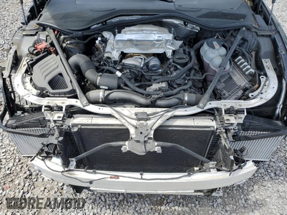 2019 Audi A8 with VIN WAU8DAF88KN016914, listed as a Copart auction lot 57621665 with 47,647 mi miles and Salvage title. Bid and sale history available at DreamBid. Image 11.