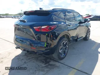 2022 Chevrolet Blazer RS z VIN 3GNKBERS3NS201645, wystawiony jako IAAI lot #42236399 z przebiegiem 24 218 mil mil oraz . Historia ofert i sprzedaży dostępna na DreamBid. Obrazek 4.